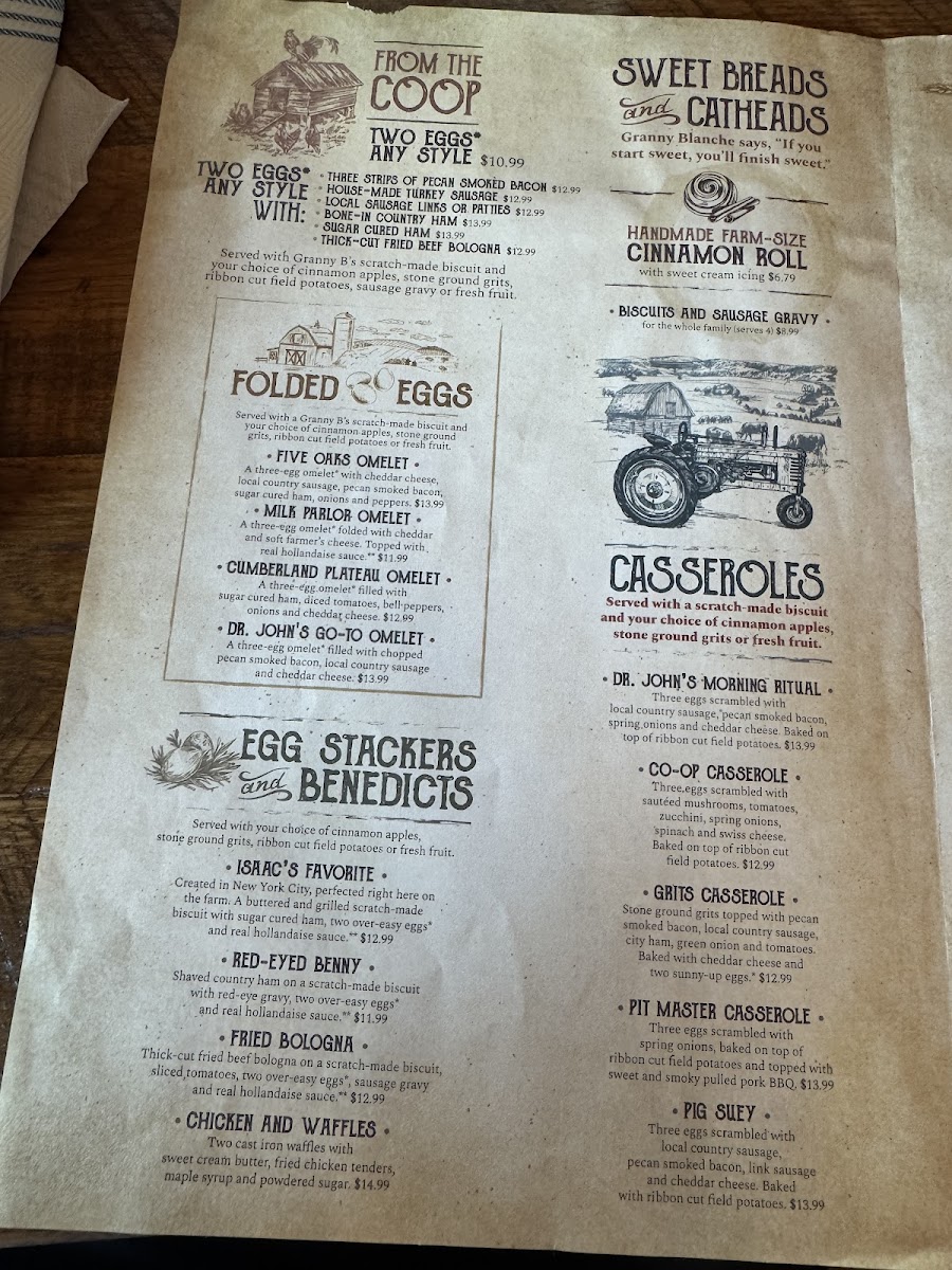 Five Oaks Farm Kitchen Menu - Image 4