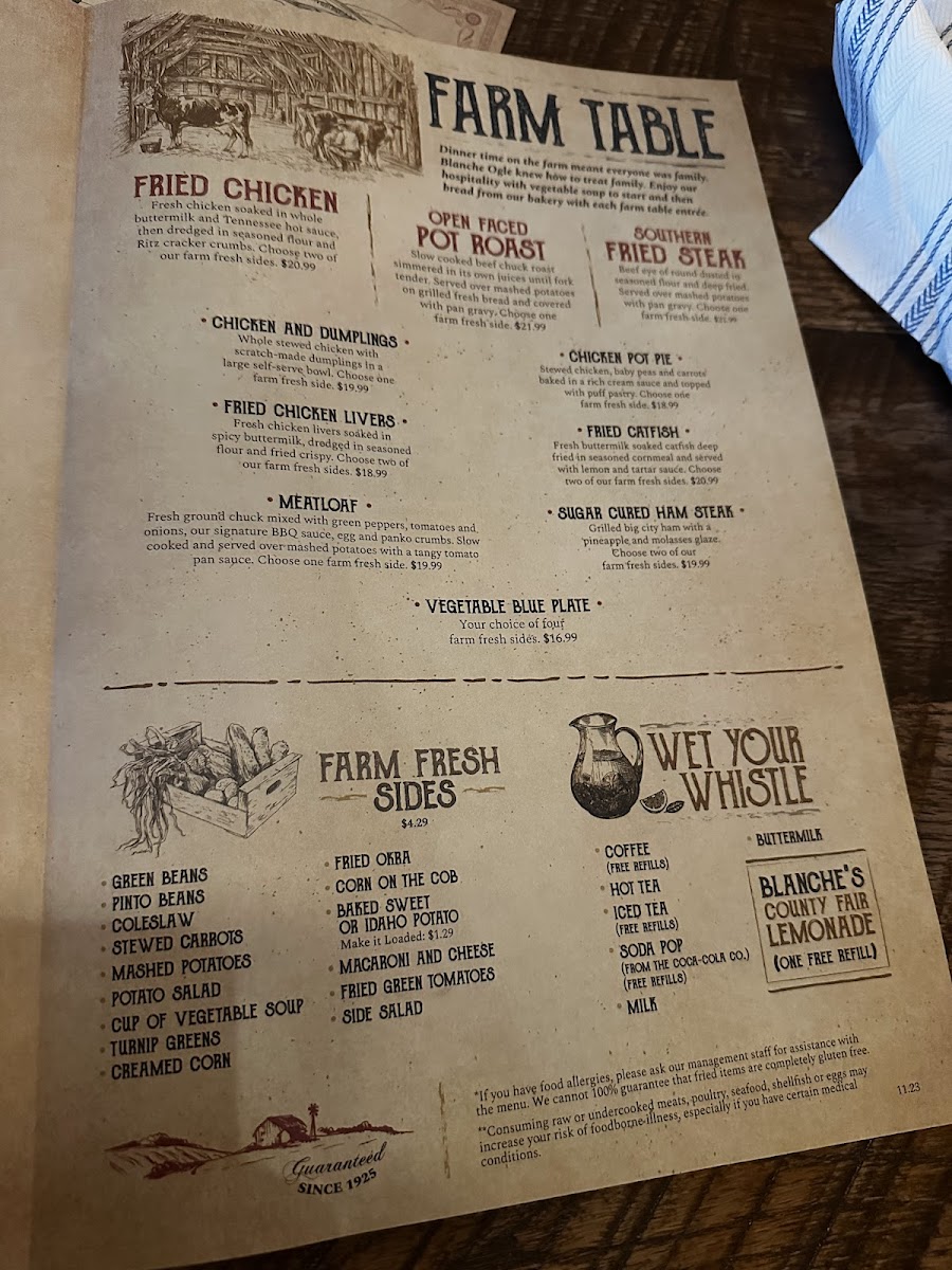 Five Oaks Farm Kitchen Menu - Image 6